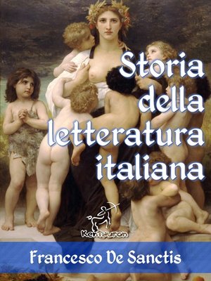 cover image of Storia della letteratura italiana (Edizione con note e nomi aggiornati)